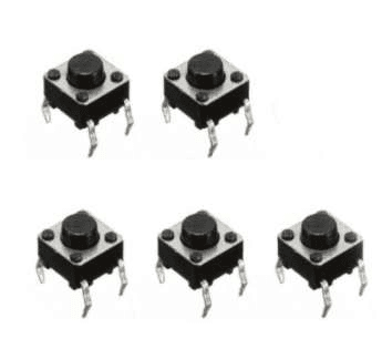 4 PIN PUSH BUTTON(5 PCS)